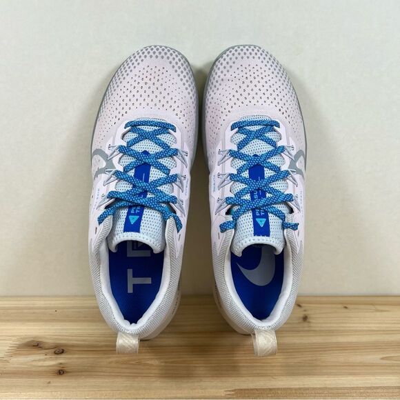 Nike React Pegasus Trail 4 running shoes Women's 8.5 Pearl Pink wolf grey - Picture 6 of 10
